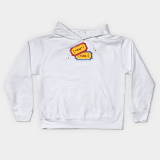 Ticket Movie Cartoon Kids Hoodie